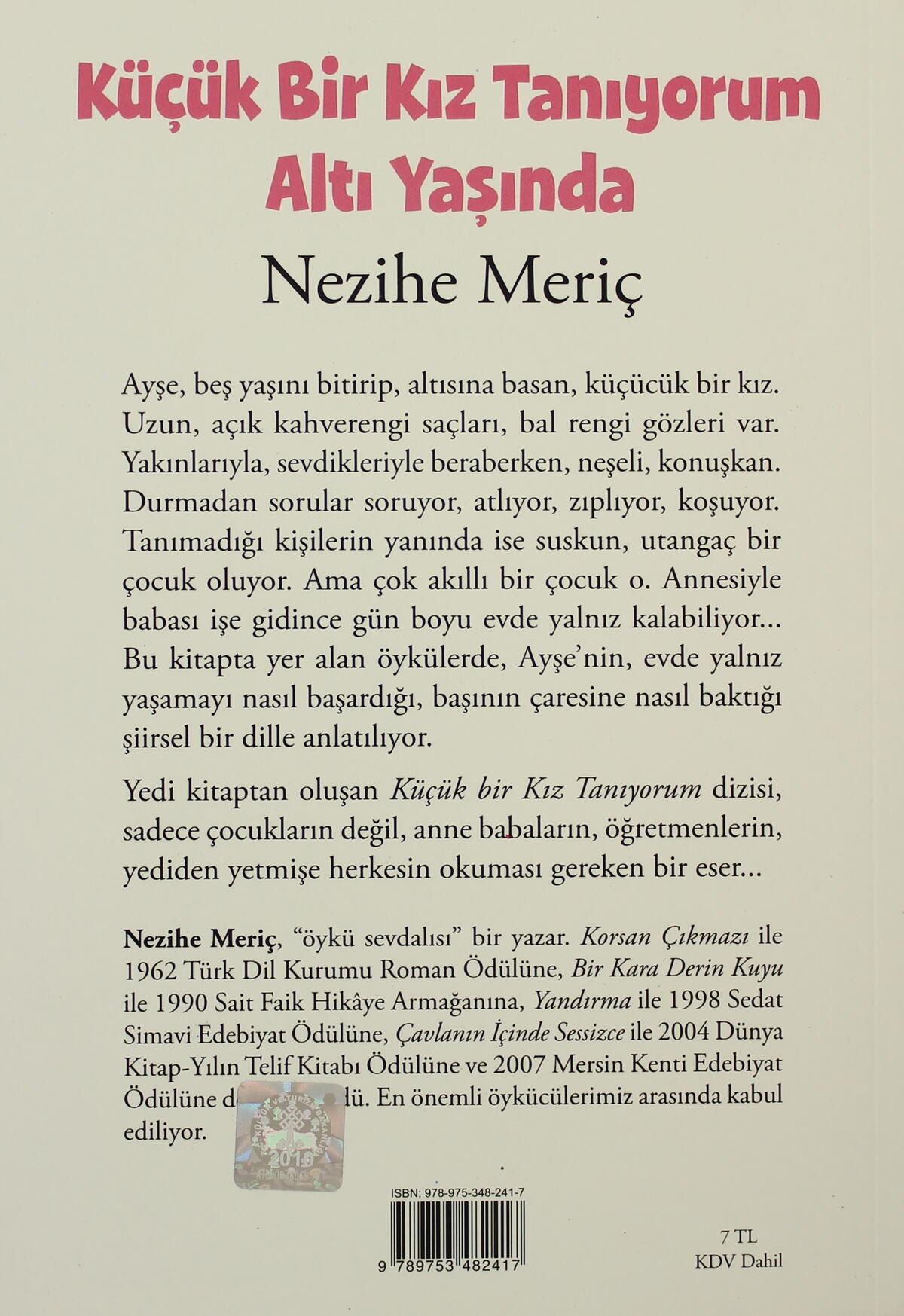 Küçük Bir Kız Tanıyorum Altı Yaşında
