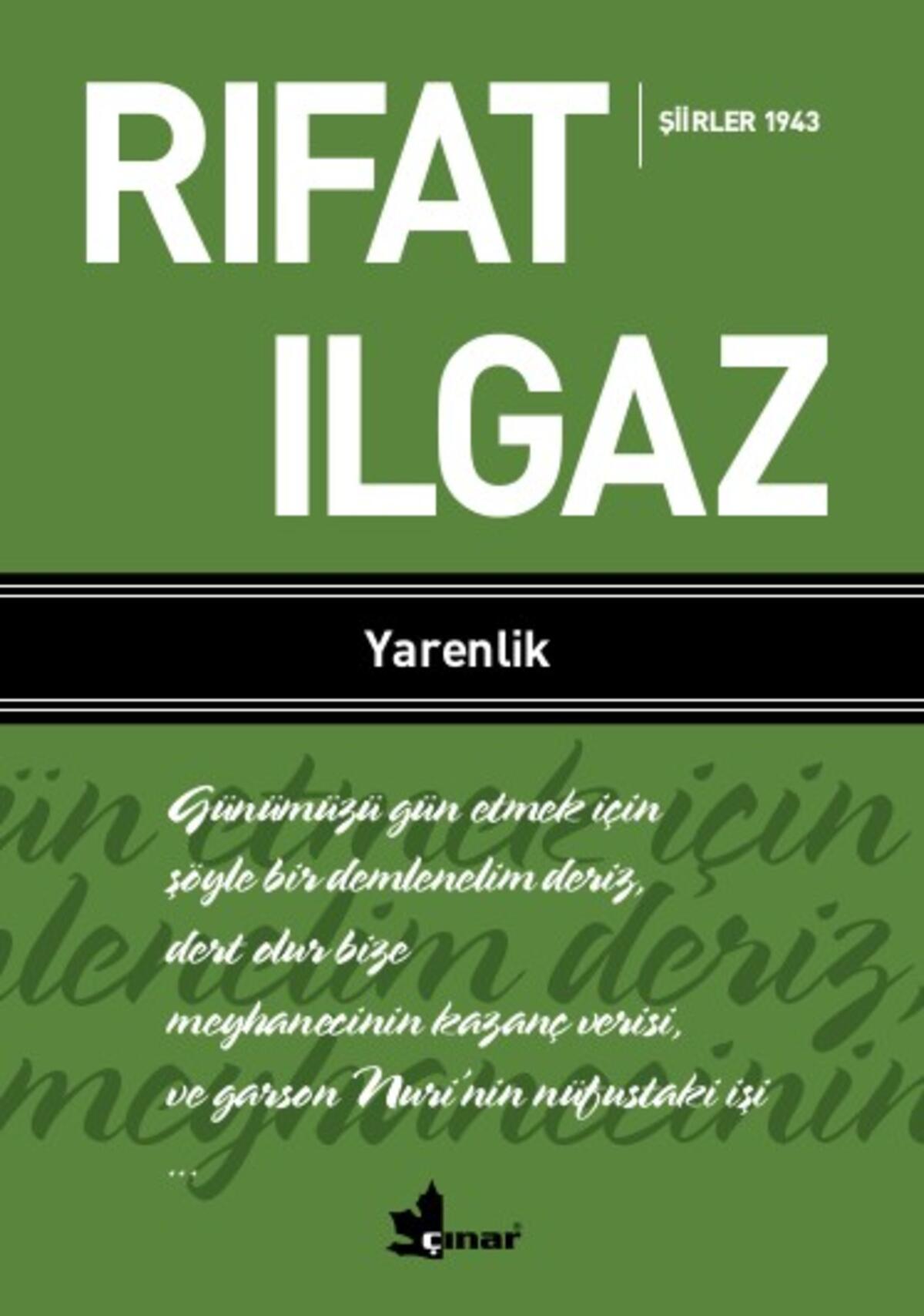 Yarenlik - Şiirler 1943