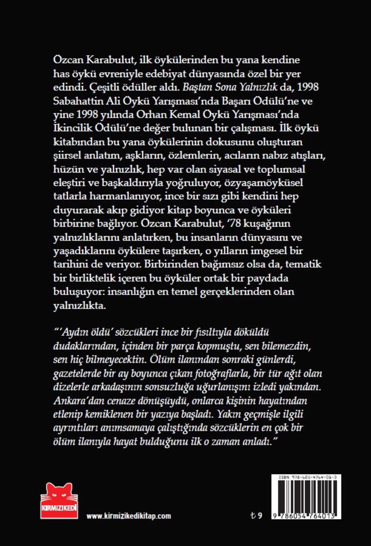 Baştan Sona Yalnızlık
