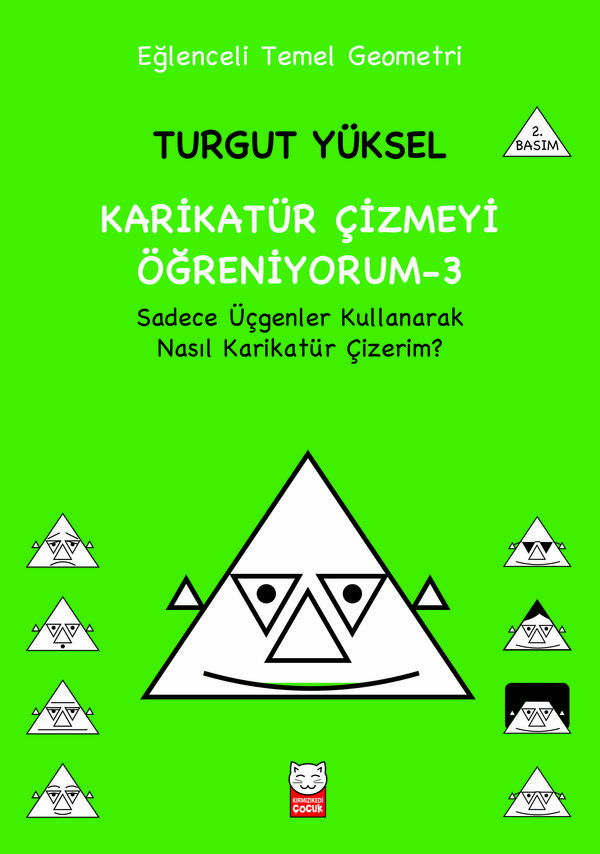 Karikatür Çizmeyi Öğreniyorum - 3 Sadece Üçgenler Kullanarak Nasıl Karikatür Çizerim?