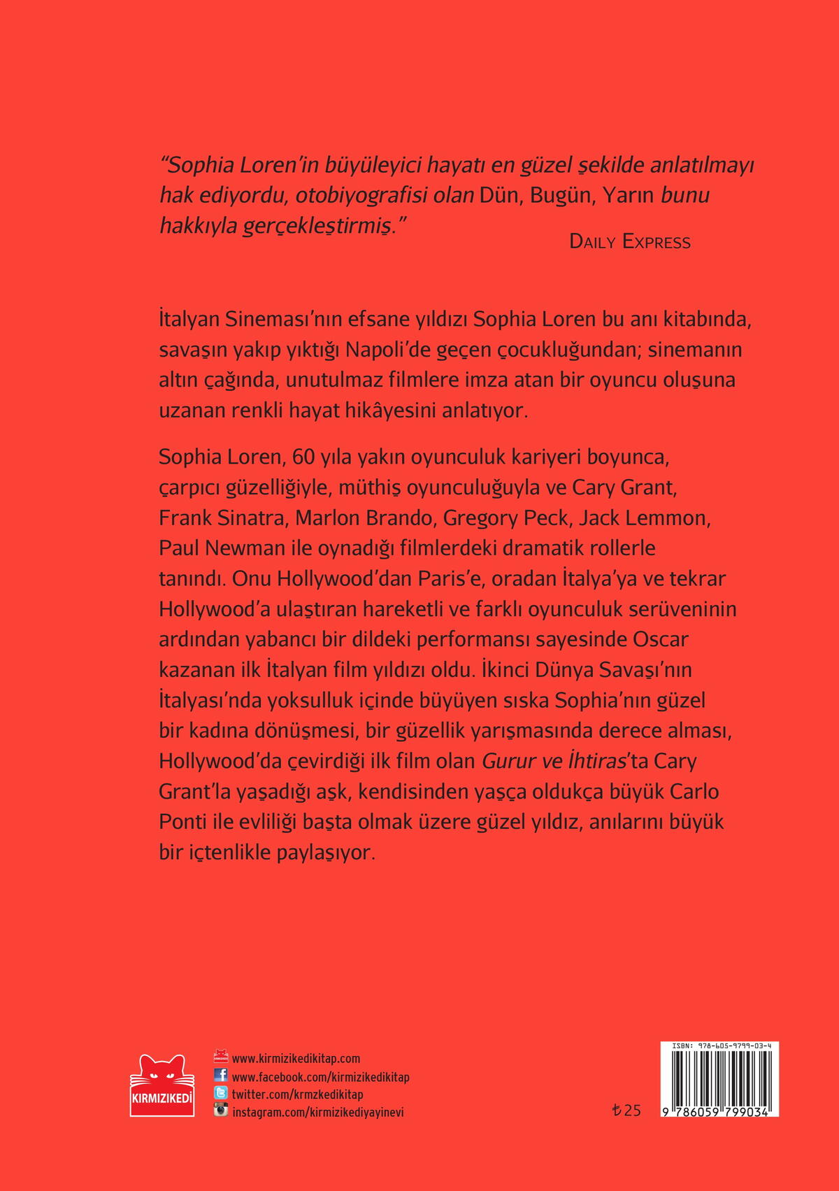 Dün, Bugün, Yarın Bütün Hayatım