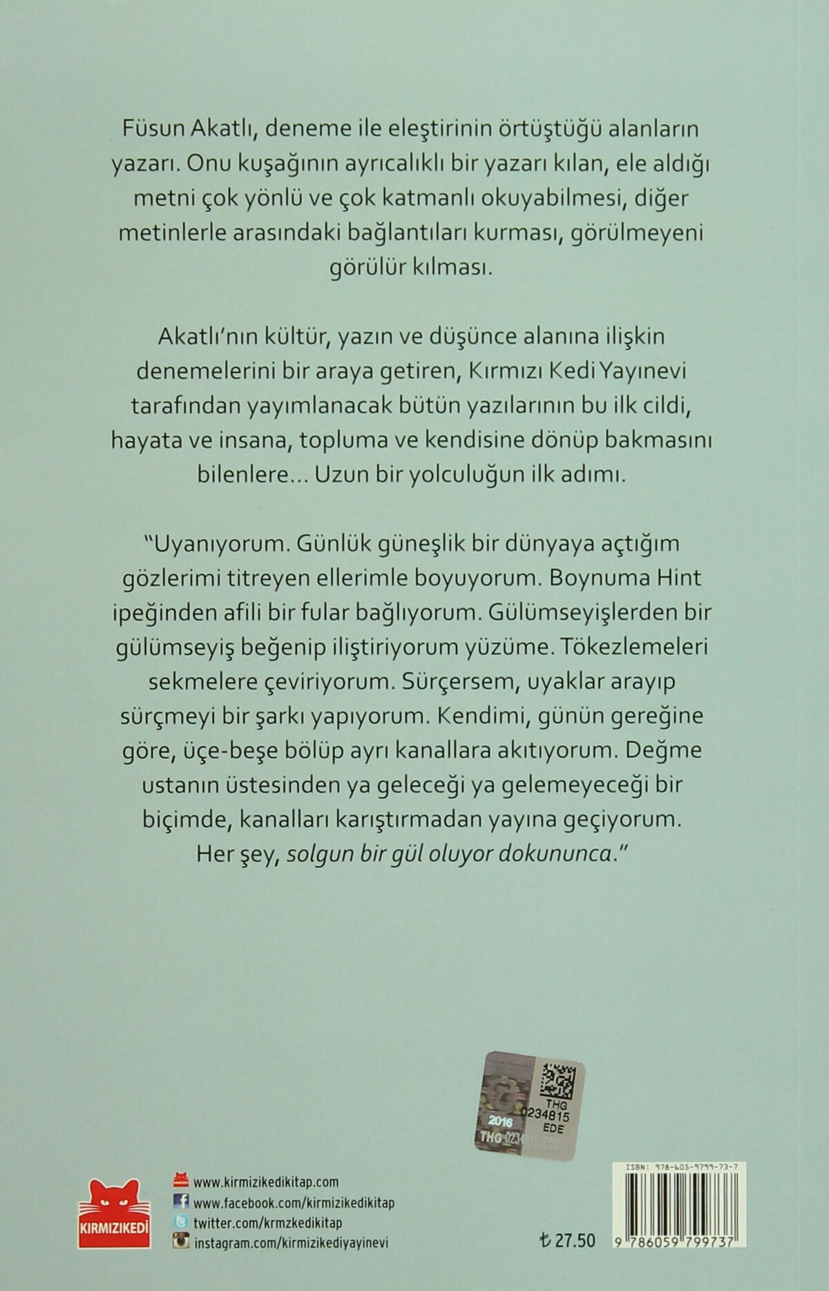 Yazı Bahçesinden