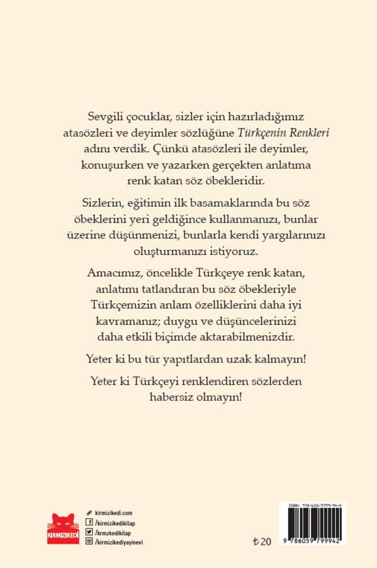 Atasözleri ve Deyimler Sözlüğü - Türkçenin Renkleri