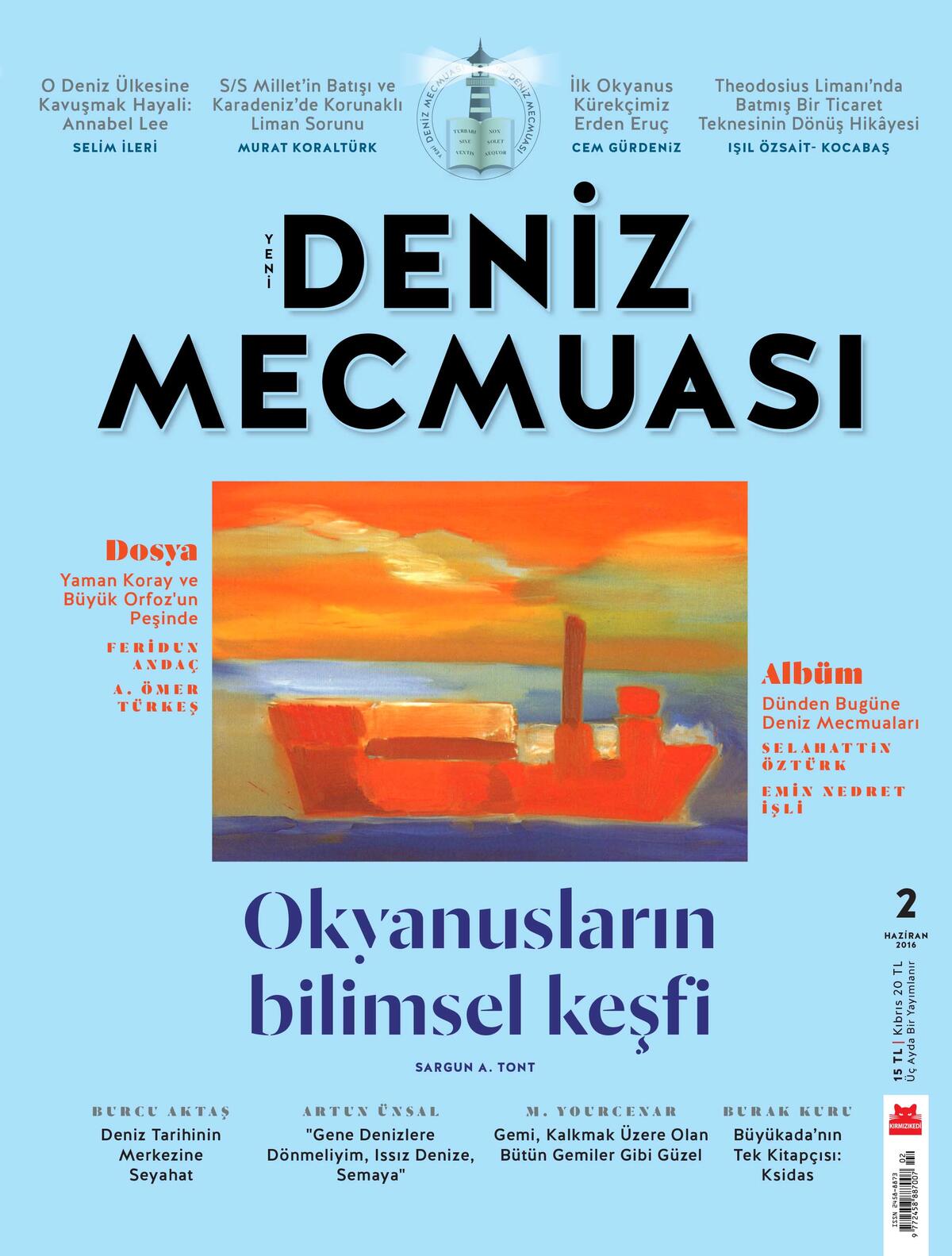 Yeni Deniz Mecmuası Sayı: 2 Haziran 2016