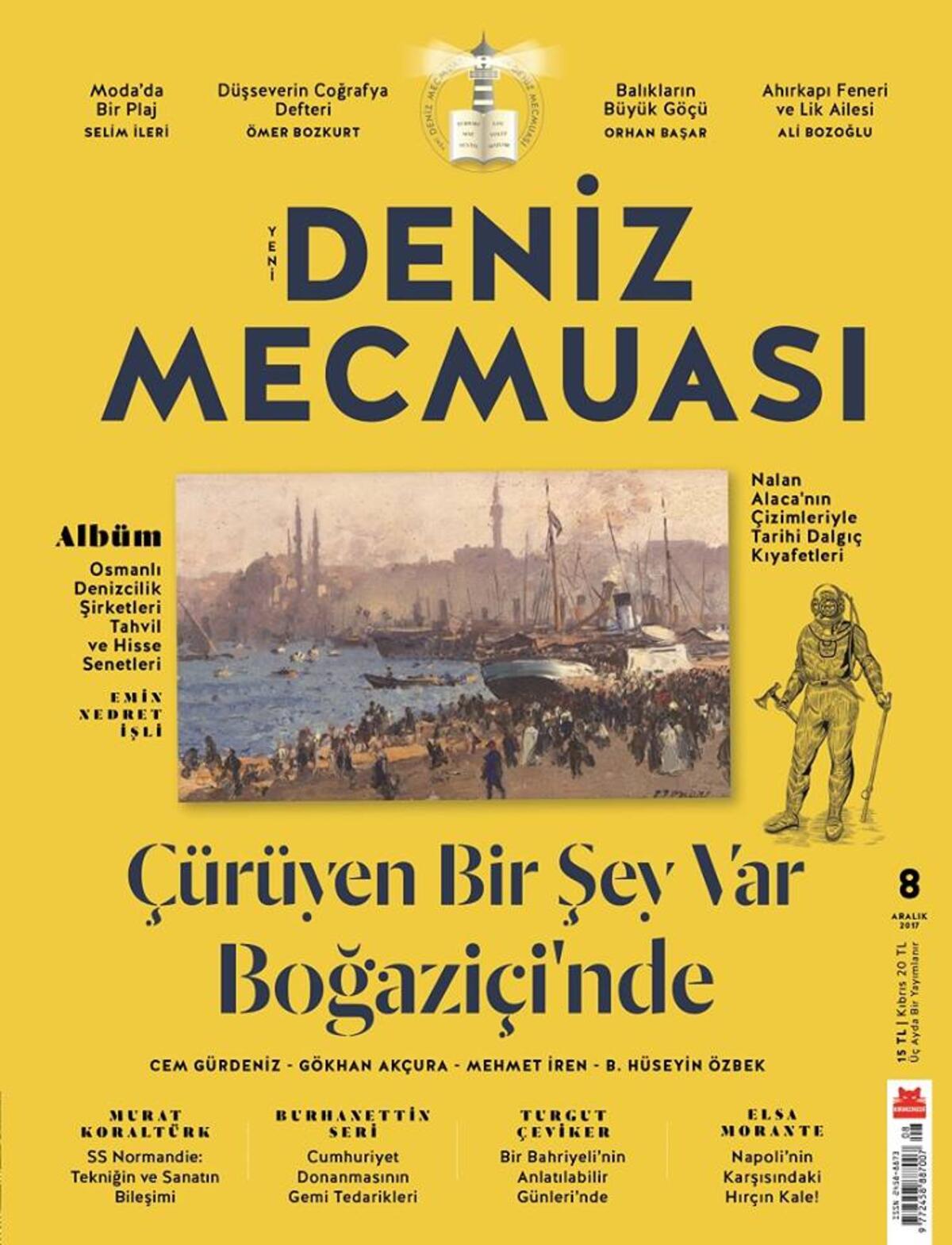 Yeni Deniz Mecmuası Sayı: 8 Aralık 2017