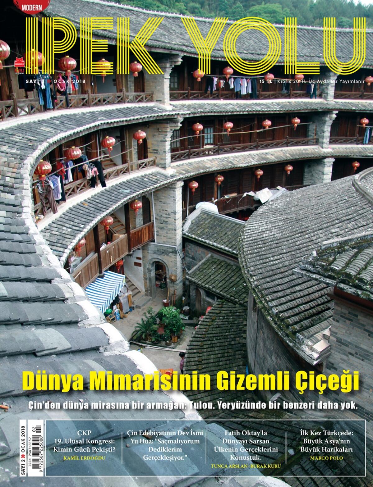Modern İpek Yolu Dergisi Sayı: 2 Ocak 2018