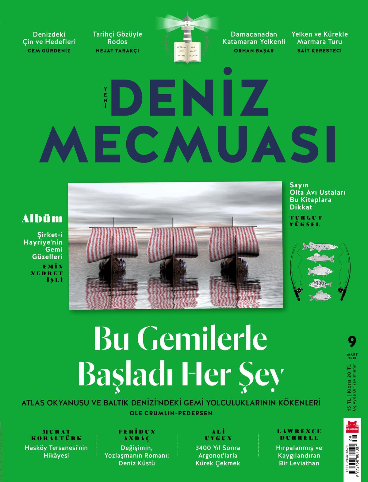 Yeni Deniz Mecmuası Sayı: 9 Mart 2018