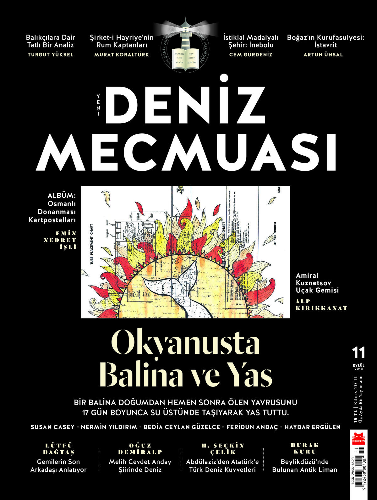 Yeni Deniz Mecmuası Sayı: 11 Eylül 2018