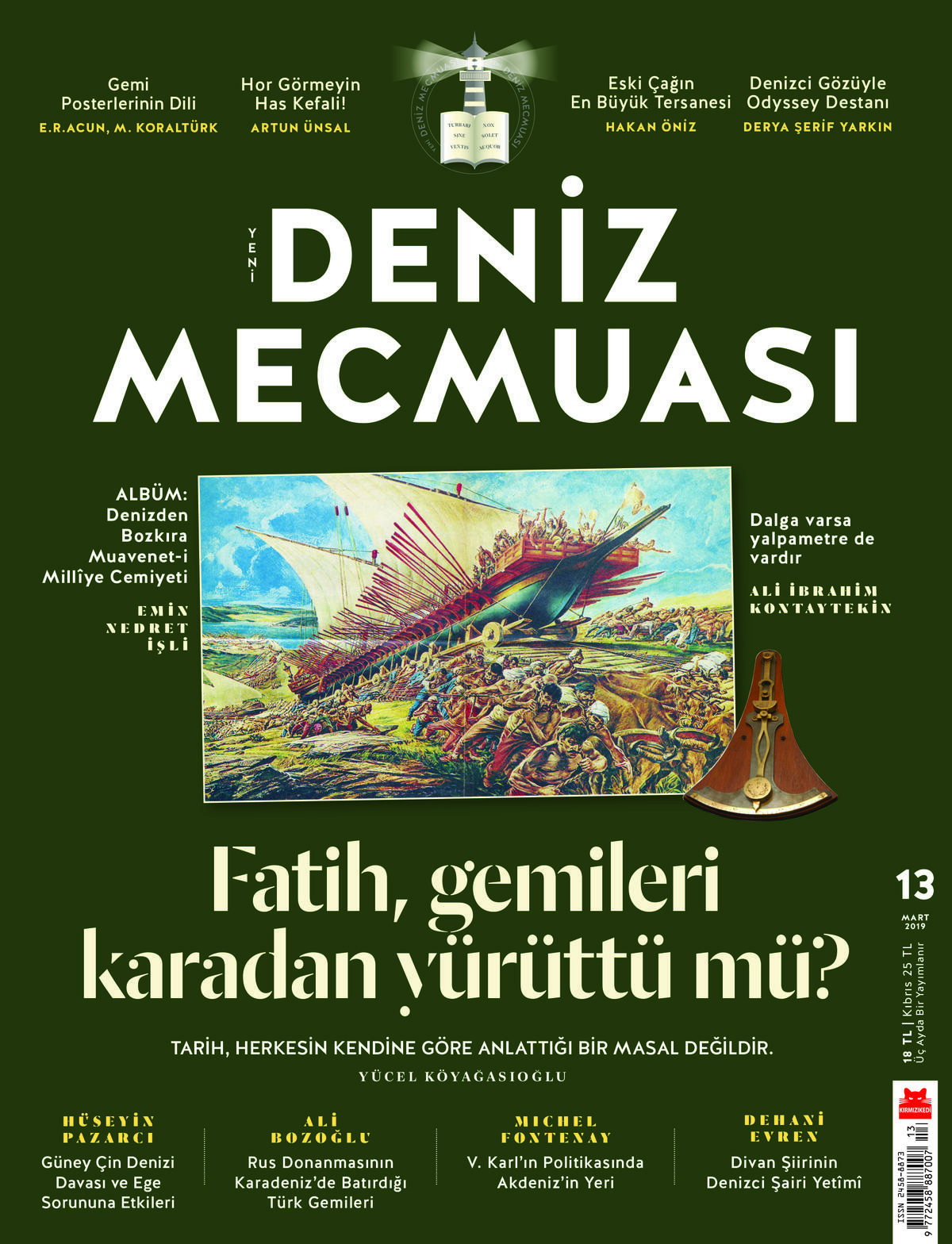 Yeni Deniz Mecmuası Sayı: 13 Mart 2019