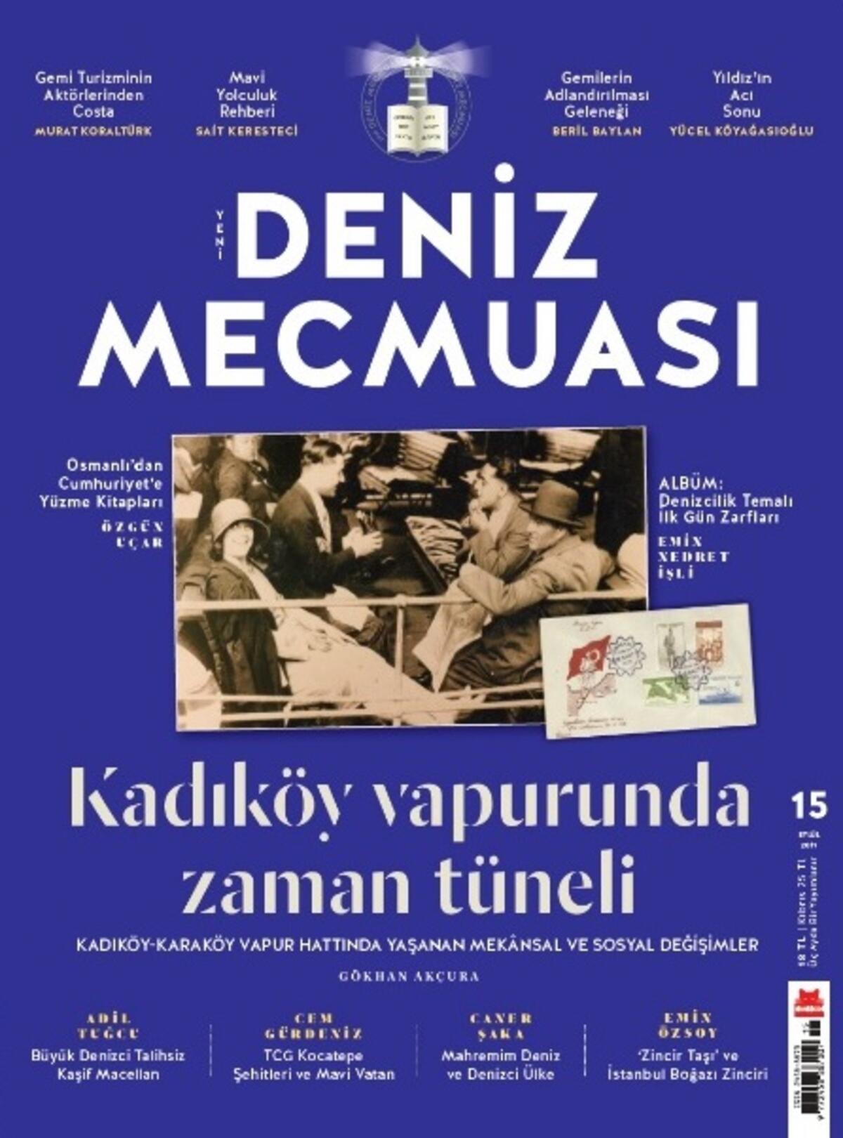 Yeni Deniz Mecmuası Sayı: 15 Eylül 2019